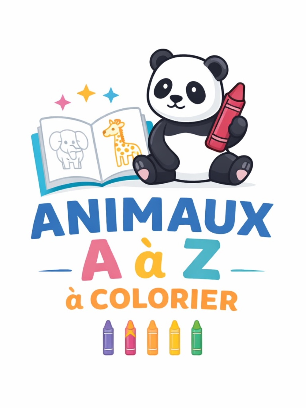 Animals to Color from A to Z - Educational and Fun Book for Children (PDF)